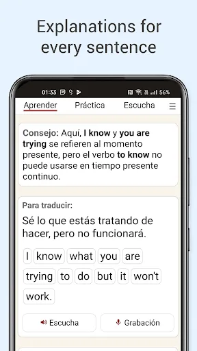 Learn English from scratch screenshot 1