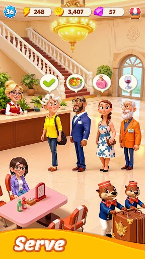 Hotel Legacy: Merge Game screenshot 3