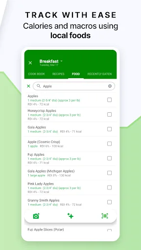 Calorie Counter by fatsecret screenshot 3