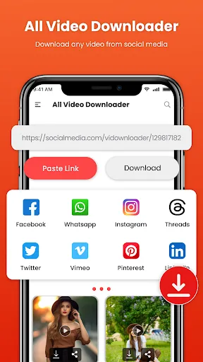 Video Downloader for Facebook screenshot 1