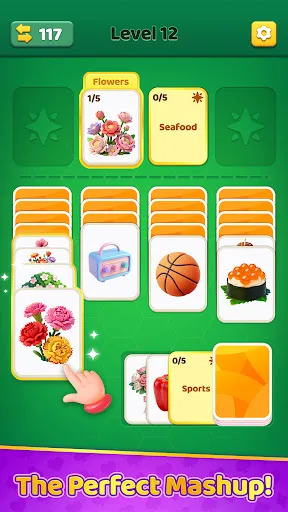 Solitaire: Card Sort Puzzle screenshot 1