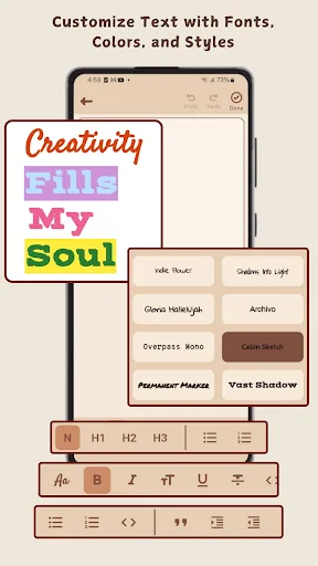 FeatherNotes: Journal & Diary screenshot 4
