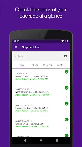 FedEx Mobile screenshot 2