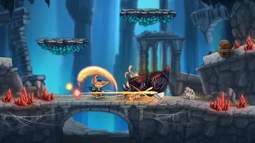 Fin Ancient Mystery platformer screenshot 5