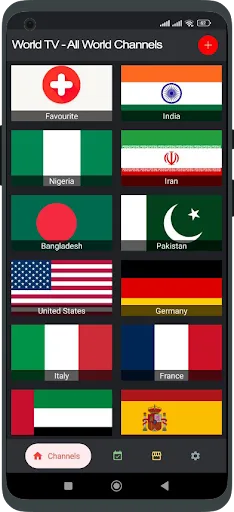 WORLD TV - All TV Channels screenshot 1