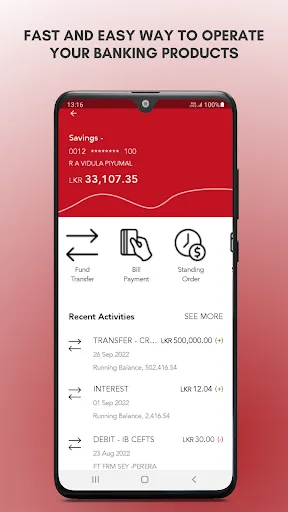 SEYLAN Mobile Banking App screenshot 2
