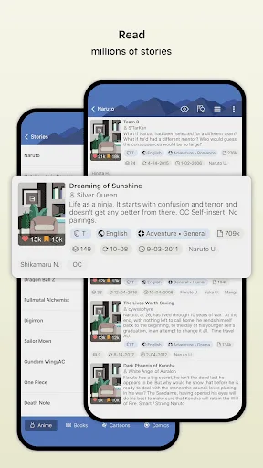 FanFiction.Net screenshot 2