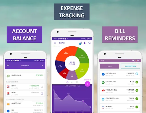 FinArt: AI Expense Tracker screenshot 1