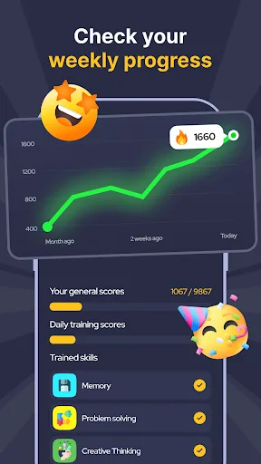 BrainBloom: Brain training app screenshot 2