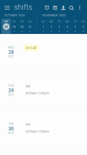 Findmyshift screenshot 1