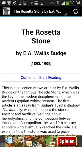The Rosetta Stone (ebook) screenshot 1