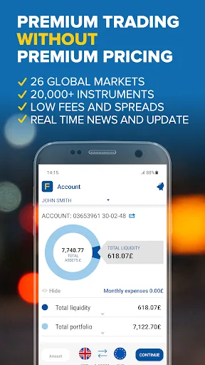 Fineco screenshot 1