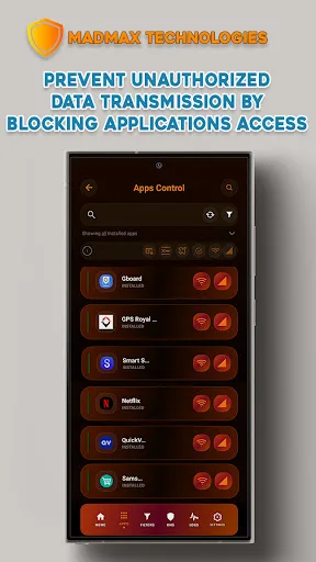 Firewall - DNS & Anti Spy screenshot 2