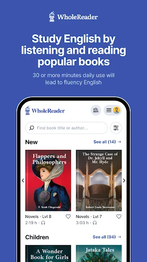 WholeReader: Immersive Reader screenshot 1
