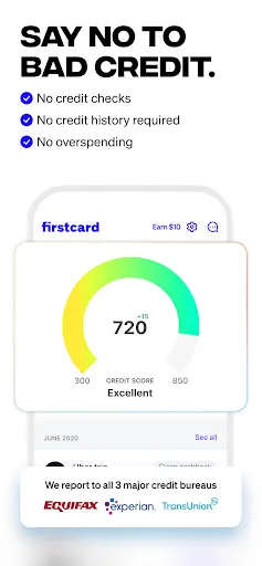 Firstcard: Credit Builder Card screenshot 2