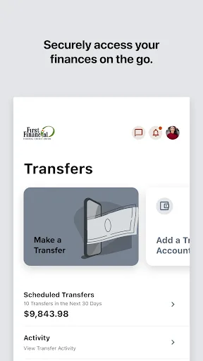 First Financial Mobile Banking screenshot 2