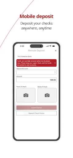 First Hawaiian Bank Mobile screenshot 3