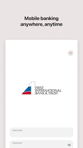 First Intl Bank & Trust screenshot 1