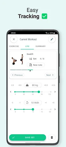 fitloxx - Gym Workout Tracker screenshot 1