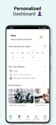 fitloxx - Gym Workout Tracker screenshot 2