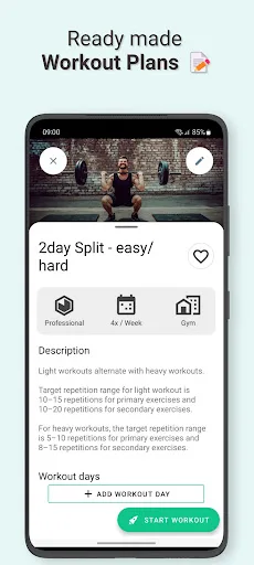 fitloxx - Gym Workout Tracker screenshot 4