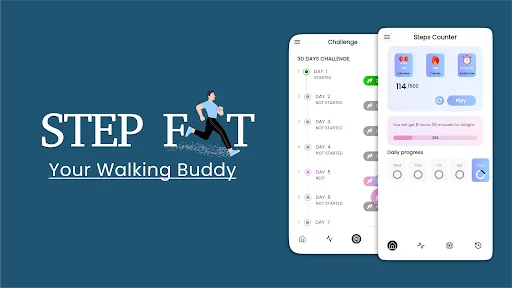 Step Fit - Step Counter App screenshot 1