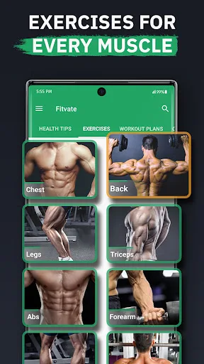 Fitvate - Gym & Home Workout screenshot 5