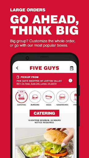 Five Guys Burgers & Fries screenshot 5