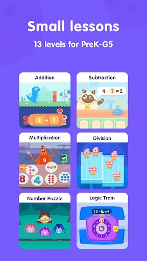 Ahaaa Math - PreK-5 Math Games screenshot 2