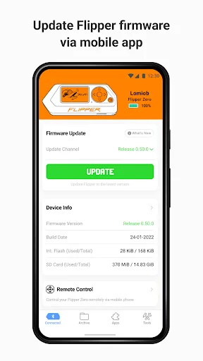 Flipper Mobile App screenshot 1