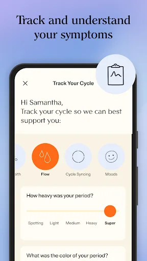 MyFlo® Period Tracker Calendar screenshot 2