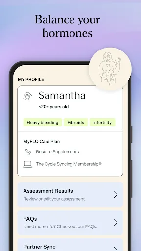 MyFlo® Period Tracker Calendar screenshot 3