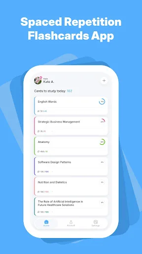 Leitner Box Flashcards screenshot 1
