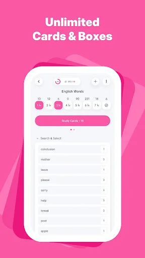Leitner Box Flashcards screenshot 4