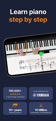 flowkey: Learn piano screenshot 1