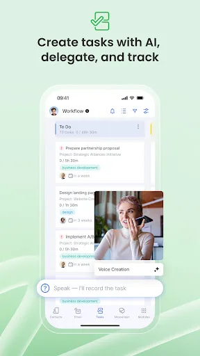 Flowlu: Projects & CRM screenshot 4