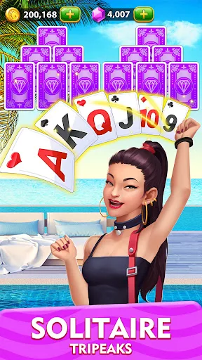 Solitaire Tripeaks Home: Merge screenshot 5