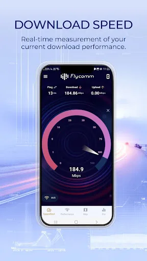 Internet Speed Test by Flycomm screenshot 2