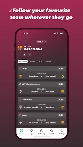 FollowScores: Live Scores screenshot 5