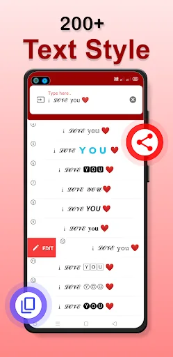 Fancy Text & Number Style App screenshot 2