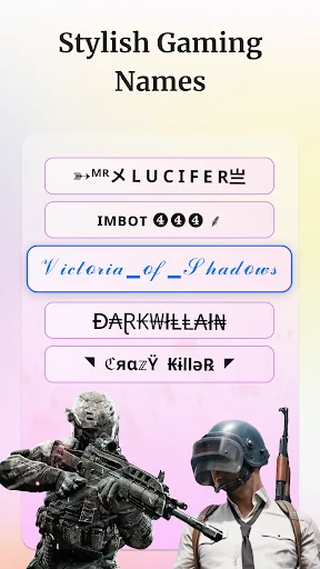 Font Keyboard - cute fonts art screenshot 2