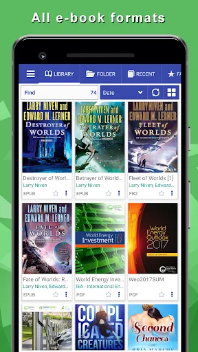 Librera: EPUB & PDF Reader screenshot 1
