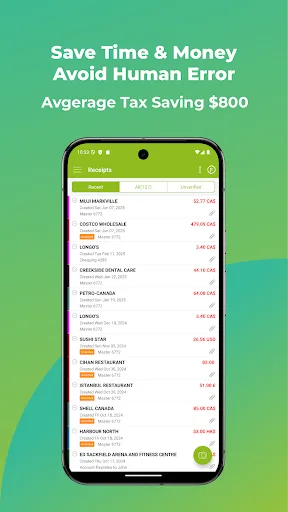 Foreceipt Receipt Tracker App screenshot 3