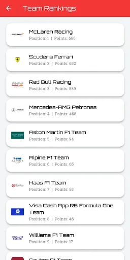 Formula Live Streaming screenshot 4