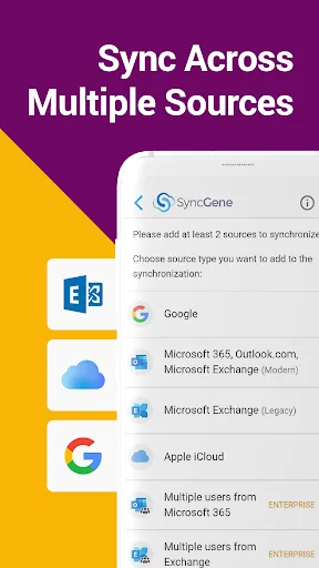 SyncGene Contact Calendar Sync screenshot 3