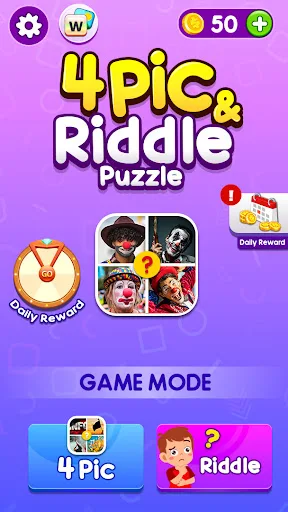 4 Pics 1 Word: Guessing Games screenshot 1