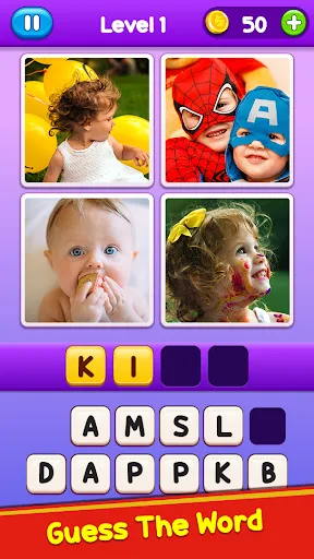 4 Pics 1 Word: Guessing Games screenshot 2