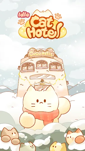 Idle Cat Hotel - Cozy Games screenshot 2