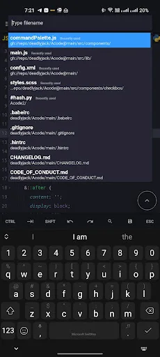 Acode - code editor | OSS screenshot 1