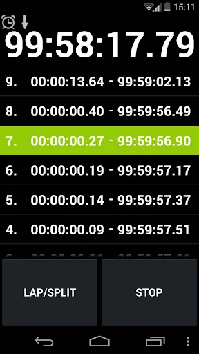 Talking Stopwatch & Timer screenshot 1